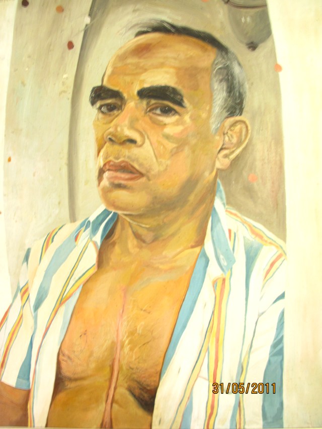 A Painting of Dr. Joven Cuanang