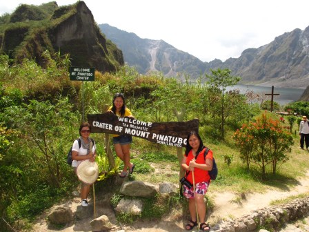 We conquered Mount Pinatubo!