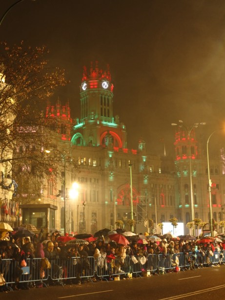The rains won't stop this street parade!  