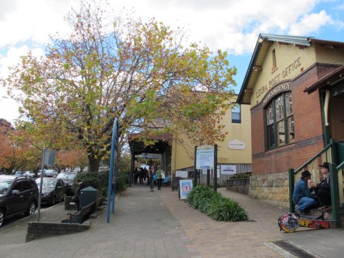The old Post Office now houses a news agency.