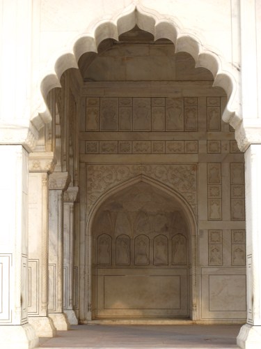 Moti Masjid (Pearl Mosque) inside Agra Fort