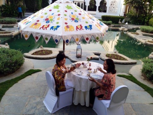 Lovely morns at The Taj.