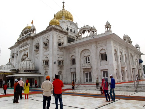 The Sikh Temple in New Delhi