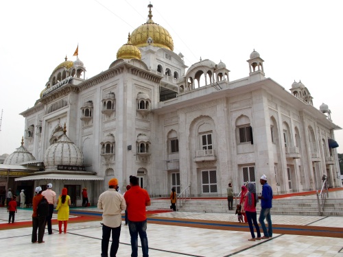 The Sikh Temple in New Delhi