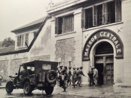 Under French rule, Vietnamese revolutionaries were jailed, shackled, and tortured here in Hoa Lo.
